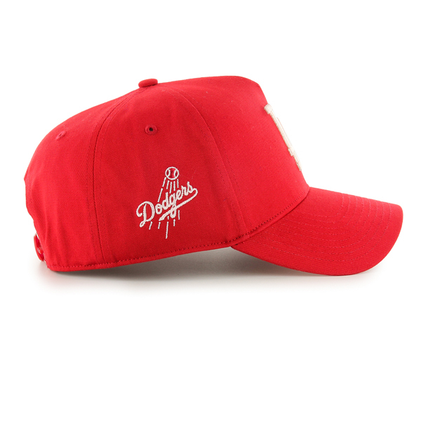 47 Brand - 47 Brand Los Angeles Dodgers MLB Sure Shot TT Red/Pink/White OSFM B-MDTTC12GWP-RD