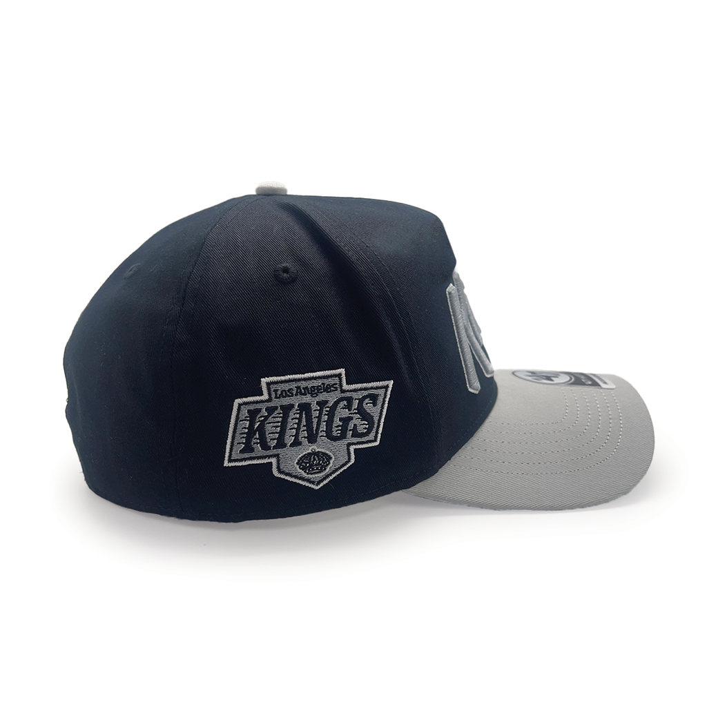 47 Brand - 47 Brand Los Angeles Kings NHL Hitch Crosstown Basic Two-Tone Black OSFM H-CRSTT08GWP-BK