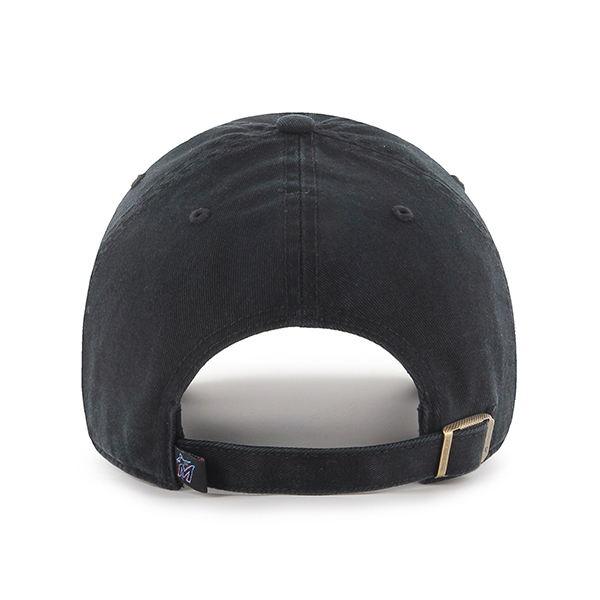 47 Brand - 47 Brand Miami Marlins Clean Up Cloth Strap Black/Teal OSFM