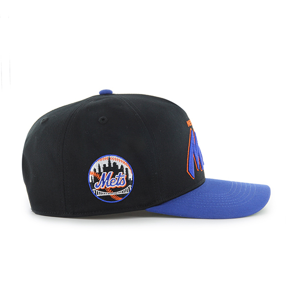 47 Brand - 47 Brand New York Mets Cooperstown Black Crosstown Basic Two Tone 47 HITCH