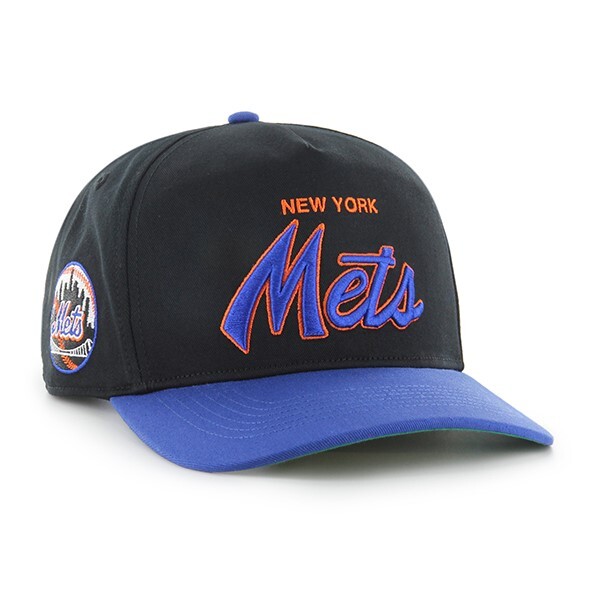 47 Brand - 47 Brand New York Mets Cooperstown Black Crosstown Basic Two Tone 47 HITCH