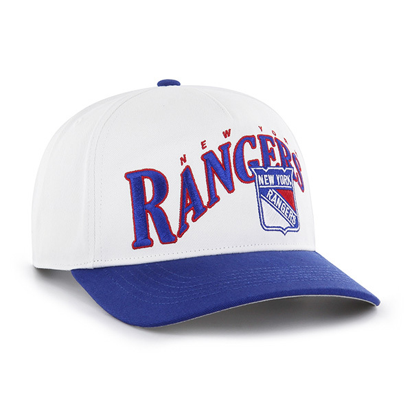 47 Brand New York Rangers NHL White/Blue Wave OSFM H-WAVEH13GWP-WH_6915