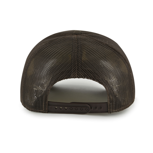 47 Brand - 47 Brand New York Yankees MLB Foam Front Mesh Trucker Brown OSFM B-FOAMO17KPP-BW