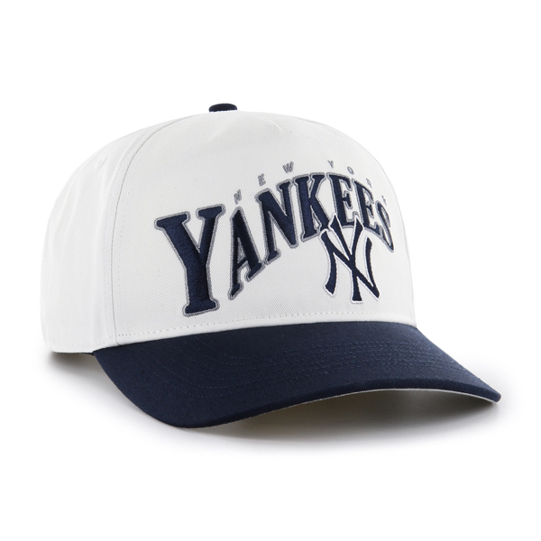 47 Brand - 47 Brand New York Yankees MLB Hitch White Wave OSFM B-WAVEH17GWP-WH