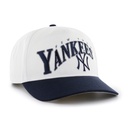 47 Brand - 47 Brand New York Yankees MLB Hitch White Wave OSFM B-WAVEH17GWP-WH