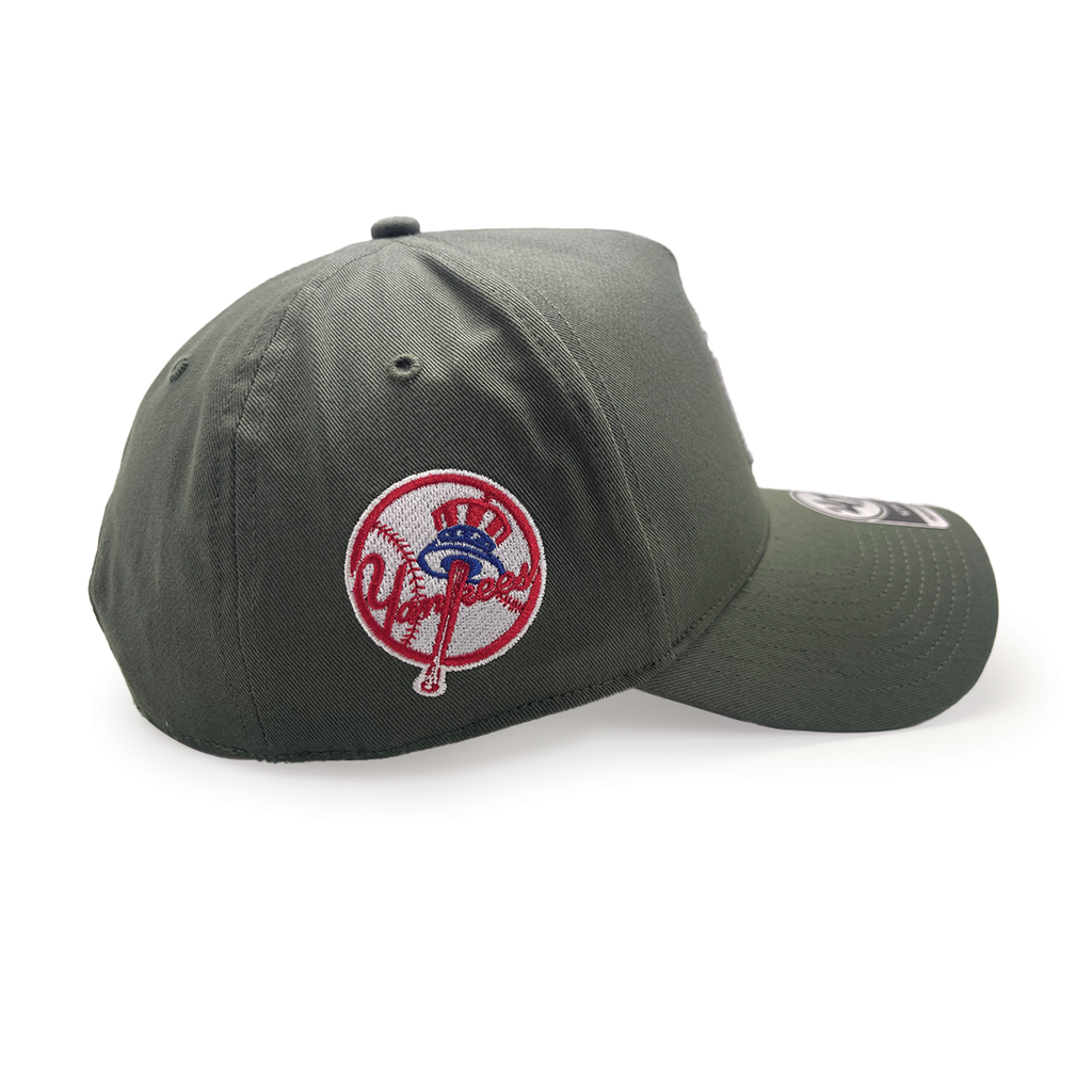 47 Brand - 47 Brand New York Yankees Moss/Team Sure Shot Two Tone Cotton 47 MVP DT