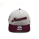 47 Brand - 47 Brand QLD Maroons State Of Origin Midfield Grey OSFM XZ-FLOUT32KHP-GYA
