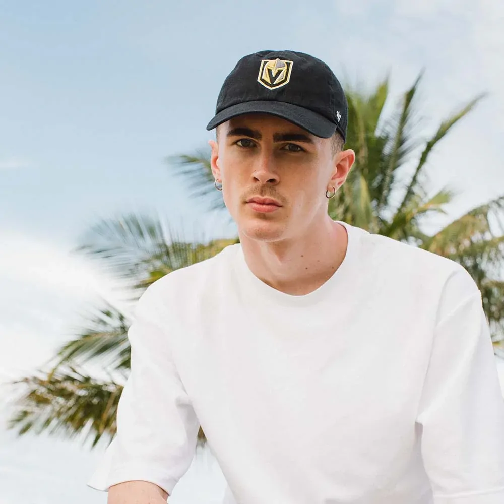 47 Brand - 47 Brand Vegas Golden Knights Clean Up Core Black OSFM