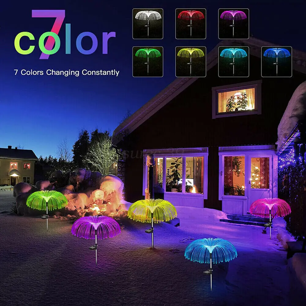 What You Need - Outdoor Solar Jellyfish Lights
