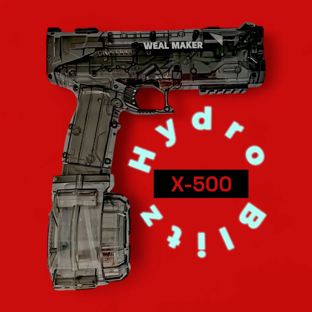 What You Need - HydroBlitz | X-500 | Electric Water Blaster | Ultimate Rechargeable