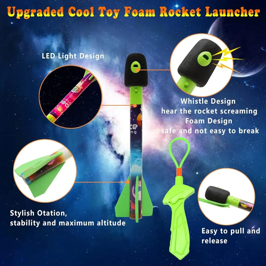What You Need - Bang Bang Rocket Launcher w Light