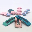 Kids Hair Clips Pastel Set (7 Pcs)_774