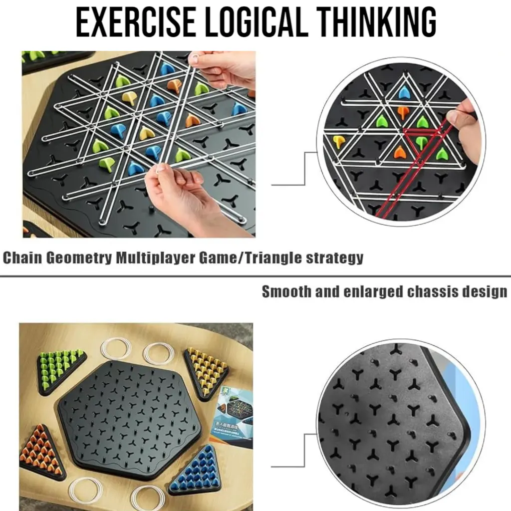 Drinking - Chain Triangle Chess Game