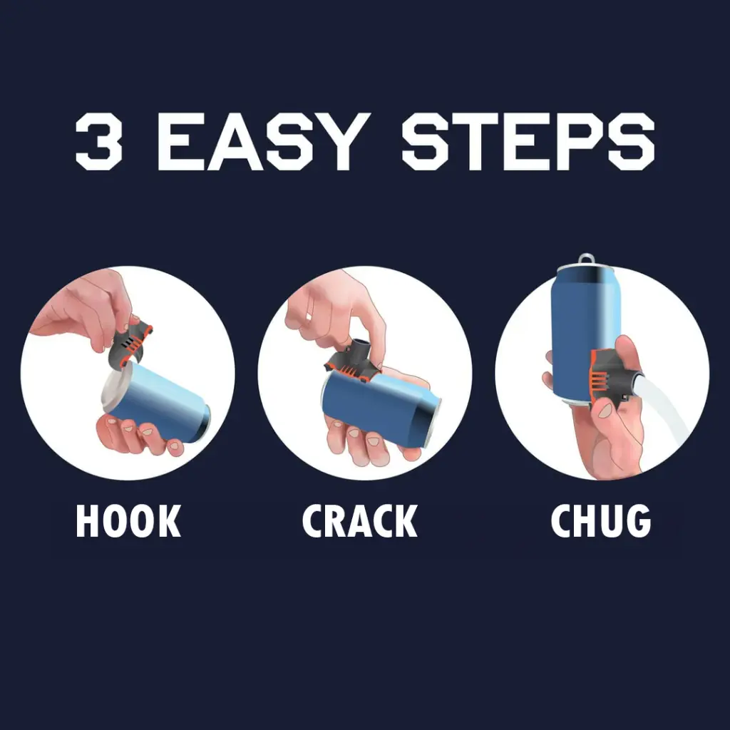 What You Need - Shotgun Tool with Built-In Funnel | Portable Can Opener