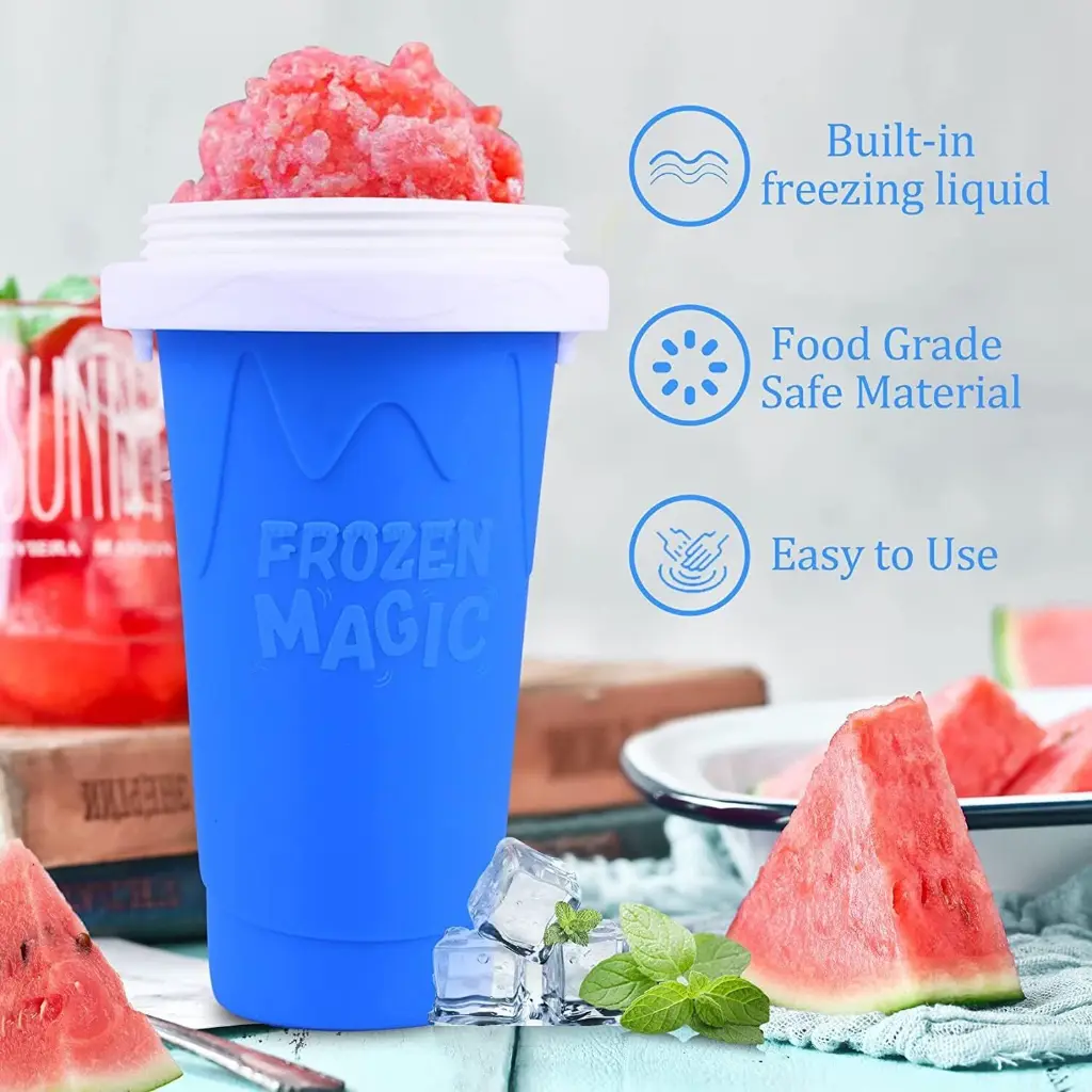 What You Need - Slushy Makers Cup Smoothie Mug | Summer Essential | Homemade Smoothies