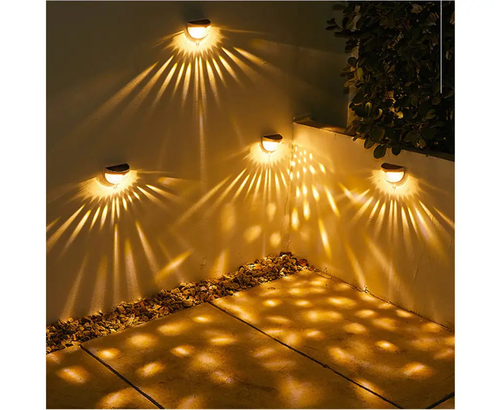 Solar Fence Lights Outdoor (2 Pack)_860