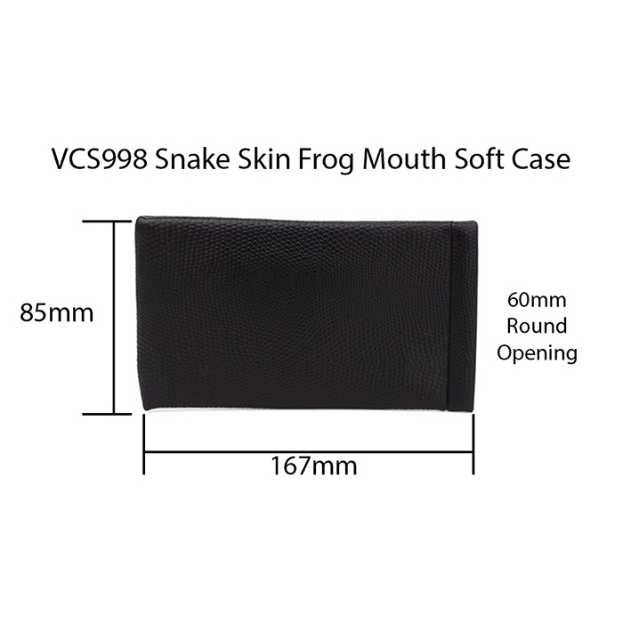 BrightEyes - BrightEyes VCS998 Snake Skin Frog Mouth Case
