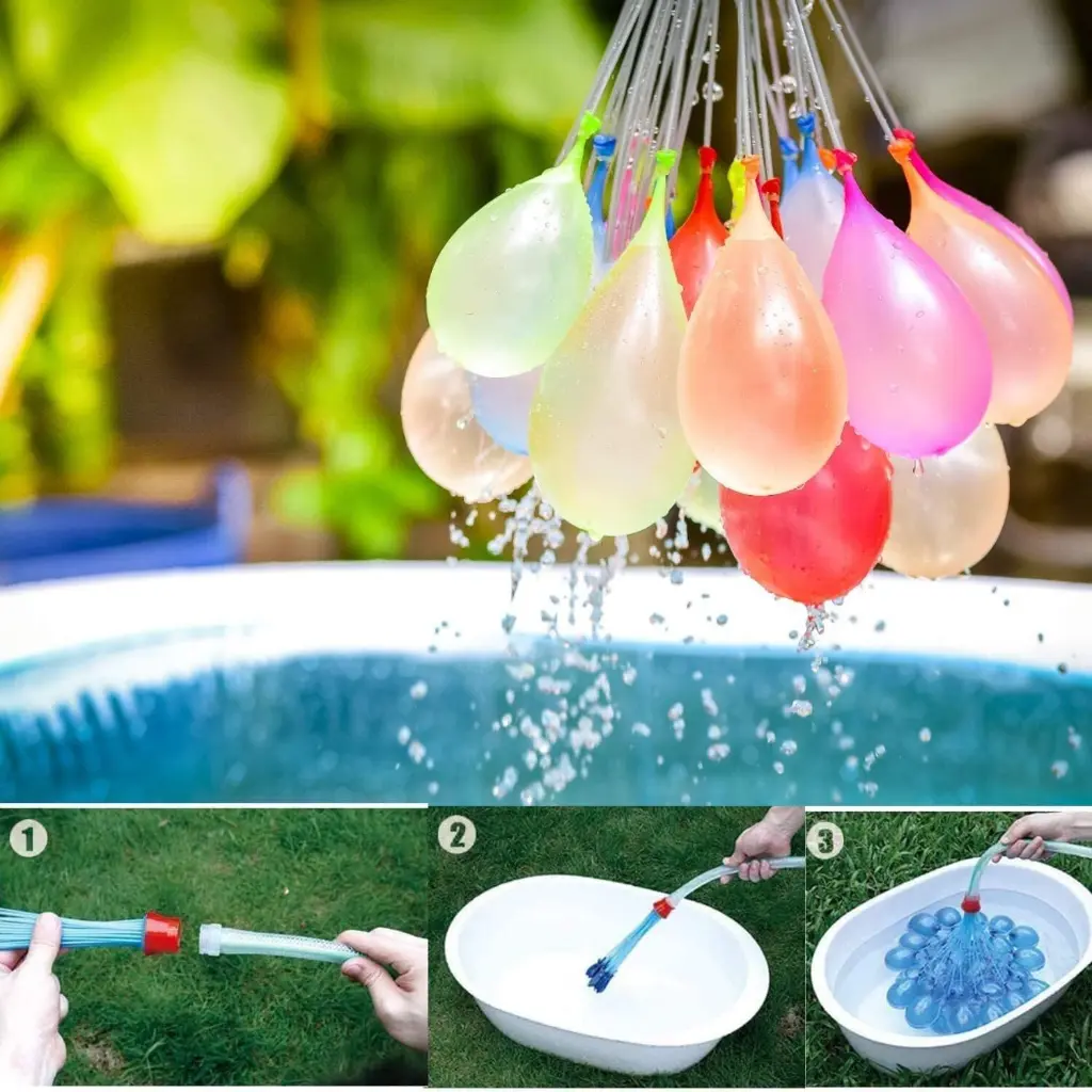 Turbo Fill Water Balloons | Self Sealing_893