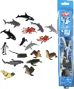 Wild Republic | Nature Tubes | Aquatic Animal Figurines | 18-Piece Set for Kids_894