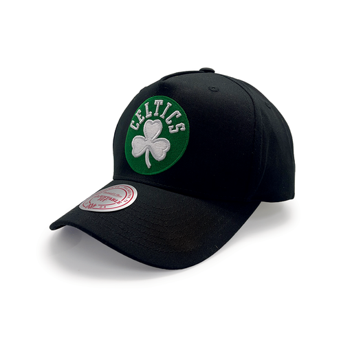 [197932519035] Mitchell & Ness Boston Celtics MVP Team Colour Logo Black OSFM