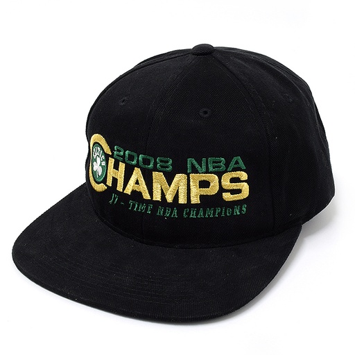 [5059427103912] Mitchell & Ness Champions Deadstock Boston Celtics Black OSFM