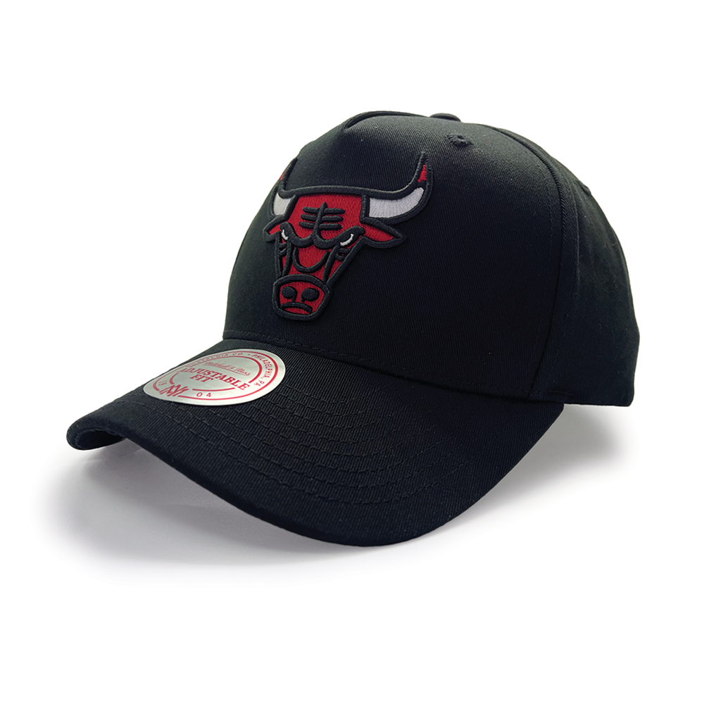 Mitchell & Ness Chicago Bulls MVP Team Colour Logo Black OSFM