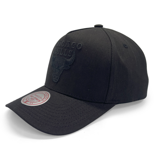 [198733791583] Mitchell & Ness Chicago Bulls Pro Crown Pinch Core Black OSFM