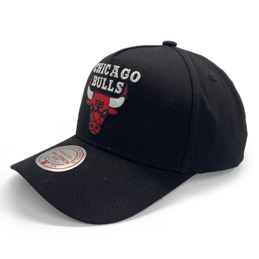 [198733043224] Mitchell & Ness Chicago Bulls Pro Crown Pinch Core Black OSFM