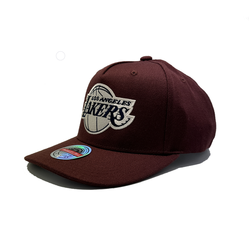 [196945854669] Mitchell & Ness Classic Red Los Angeles Lakers Off Court NBA Port OSFM MNLL21304