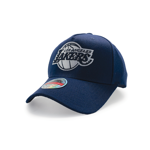 [196945584788] Mitchell & Ness Classic Red Los Angeles Lakers State Of Mind NBA Midnight Navy OSFM MNLL22011