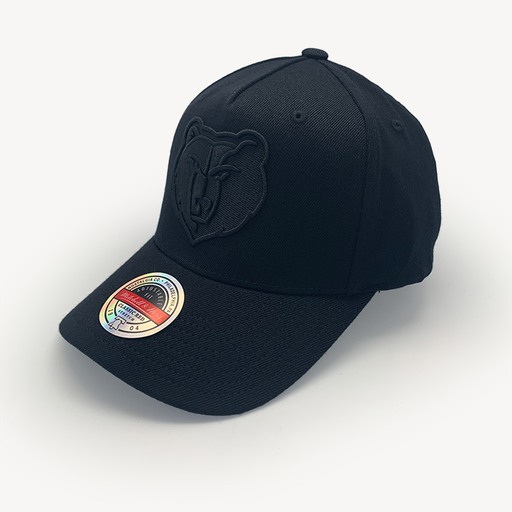 [196294808320] Mitchell & Ness Classic Red Memphis Grizzlies Team Logo NBA Black/Black OSFM MNMG21199H