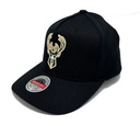 Mitchell & Ness Classic Red Milwaukee Bucks NBA Black + Team Colour Black OSFM MNMB20104