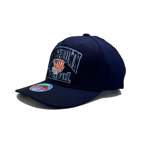 [196945574901] Mitchell & Ness Georgetown Hoyas NCAA Basketball Navy OSFM MNGU21259