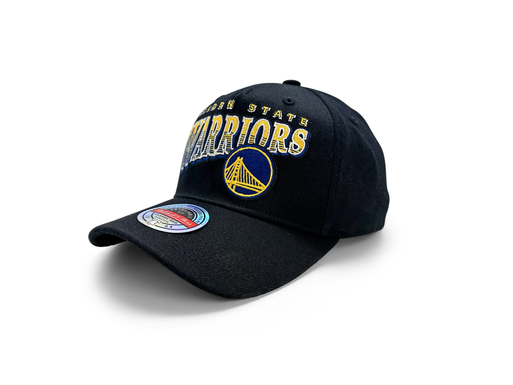 Mitchell & Ness Golden State Warriors MVP Line Work Black OSFM