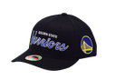 Mitchell & Ness Golden State Warriors NBA Team Script Black OSFM MNGW3281