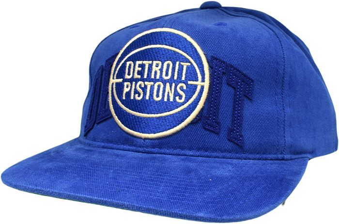 Mitchell & Ness JS18242 Detroit Pistons Royal Capthony Towns Deadstock Snapback 
