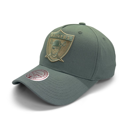 [198293014139] Mitchell & Ness Las Vegas Raiders Pro-Crown Seasonal Core Green OSFM
