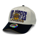 Mitchell & Ness Los Angeles Lakers MVP Post Up Vintage White OSFM