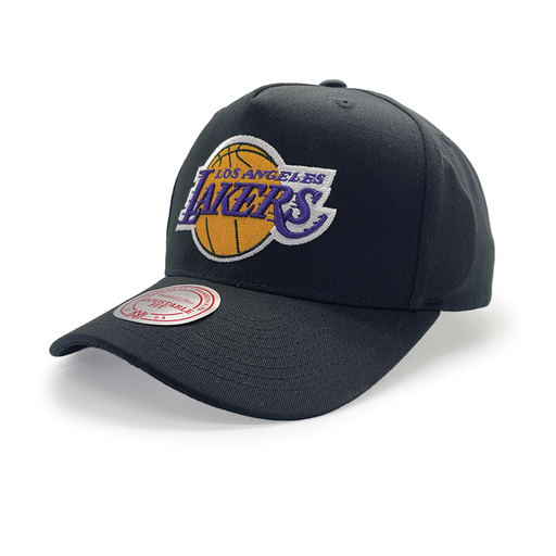 [197932519103] Mitchell & Ness Los Angeles Lakers MVP Team Colour Logo Black OSFM
