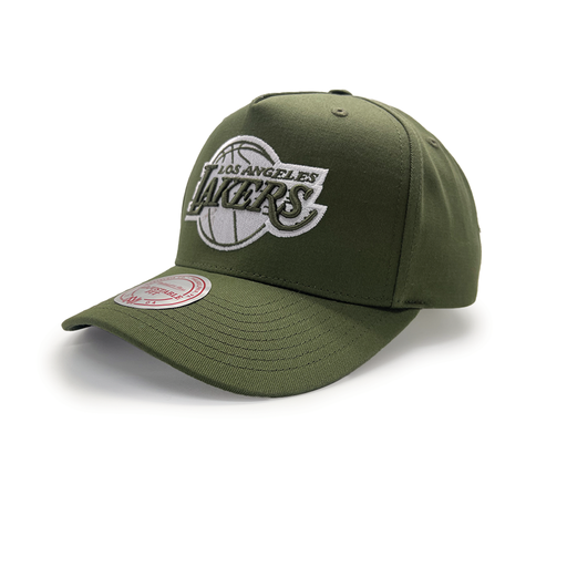 [197932363843] Mitchell & Ness Los Angeles Lakers NBA Core Sport Olive OSFM MNLL2002