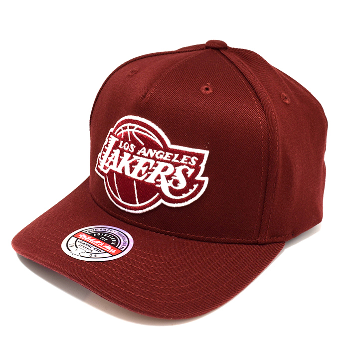 Mitchell & Ness Los Angeles Lakers NBA Crimson Sect P Panel Burgundy OSFM MNLL20044