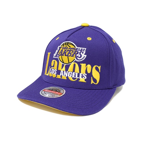 [196294560877] Mitchell & Ness Los Angeles Lakers NBA On Top Pinch Purple OSFM MNLL21108