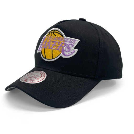[198733043187] Mitchell & Ness Los Angeles Lakers Pro Crown Pinch Core Black OSFM