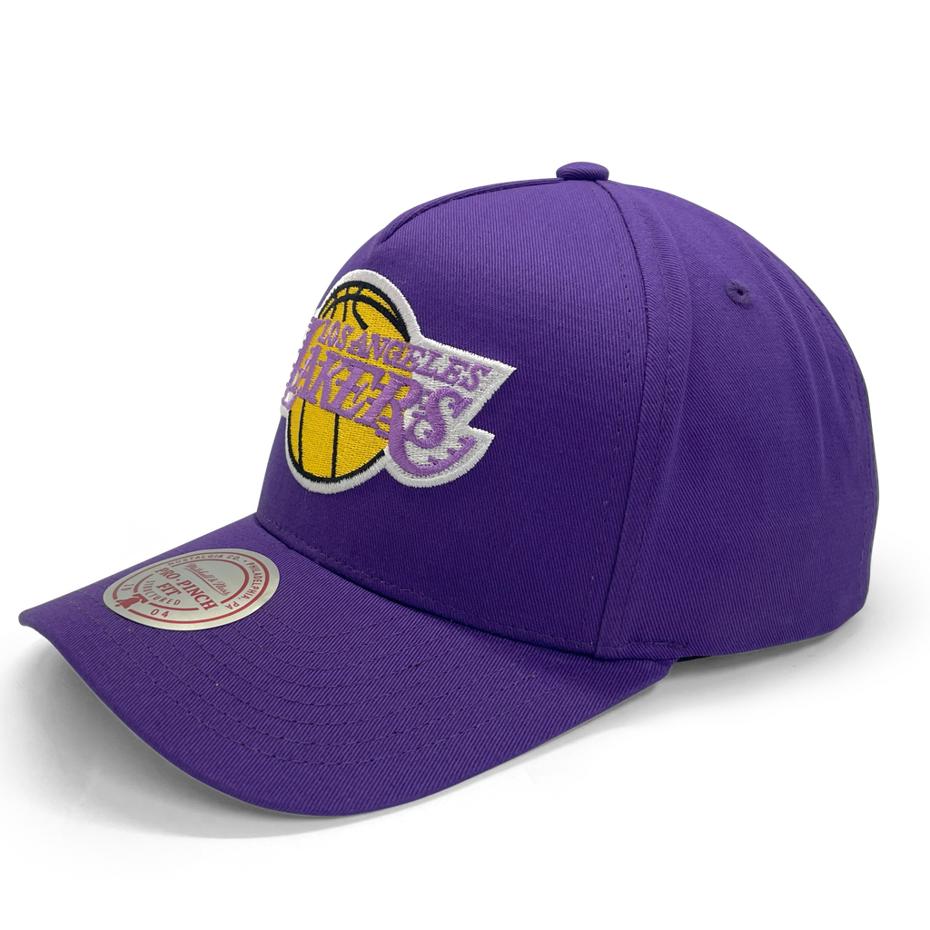 Mitchell & Ness Los Angeles Lakers Pro Crown Pinch Core Purple OSFM