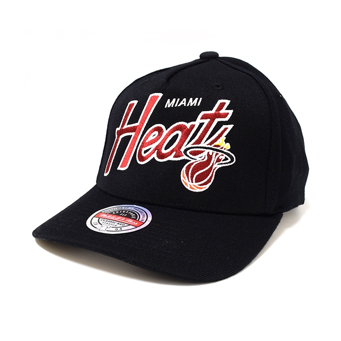 Mitchell & Ness Miami Heat NBA Classic Script Black OSFM MNMH11114