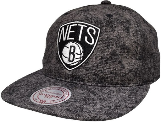 [5059427015369] Mitchell & Ness MNBNINT629 Brooklyn Nets Rise Black OS