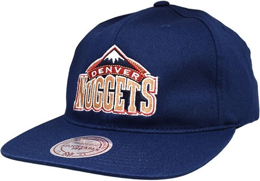 [5059427015420] Mitchell & Ness MNDNNAR393 Denver Nuggets Team Logo Deadstock Snapback OS