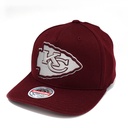 Mitchell & Ness MNKC20128 Kansas City Chiefs Crimson Section Pinch Panel Burgundy OSFM