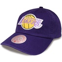 Mitchell & Ness MNLL20001 Los Angeles Lakers Vint Thread SW Dad Hat Purple OSFM