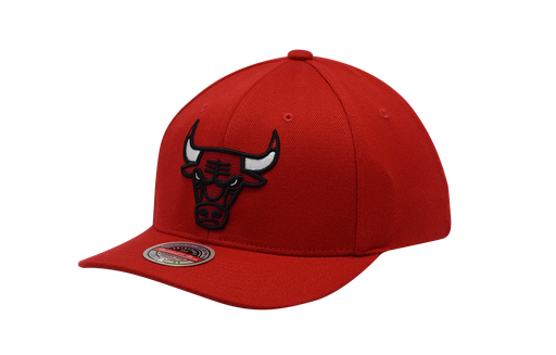 [195563837306] Mitchell & Ness Pro Crown Chicago Bulls NBA Team Ground Red OSFM MNCG3257